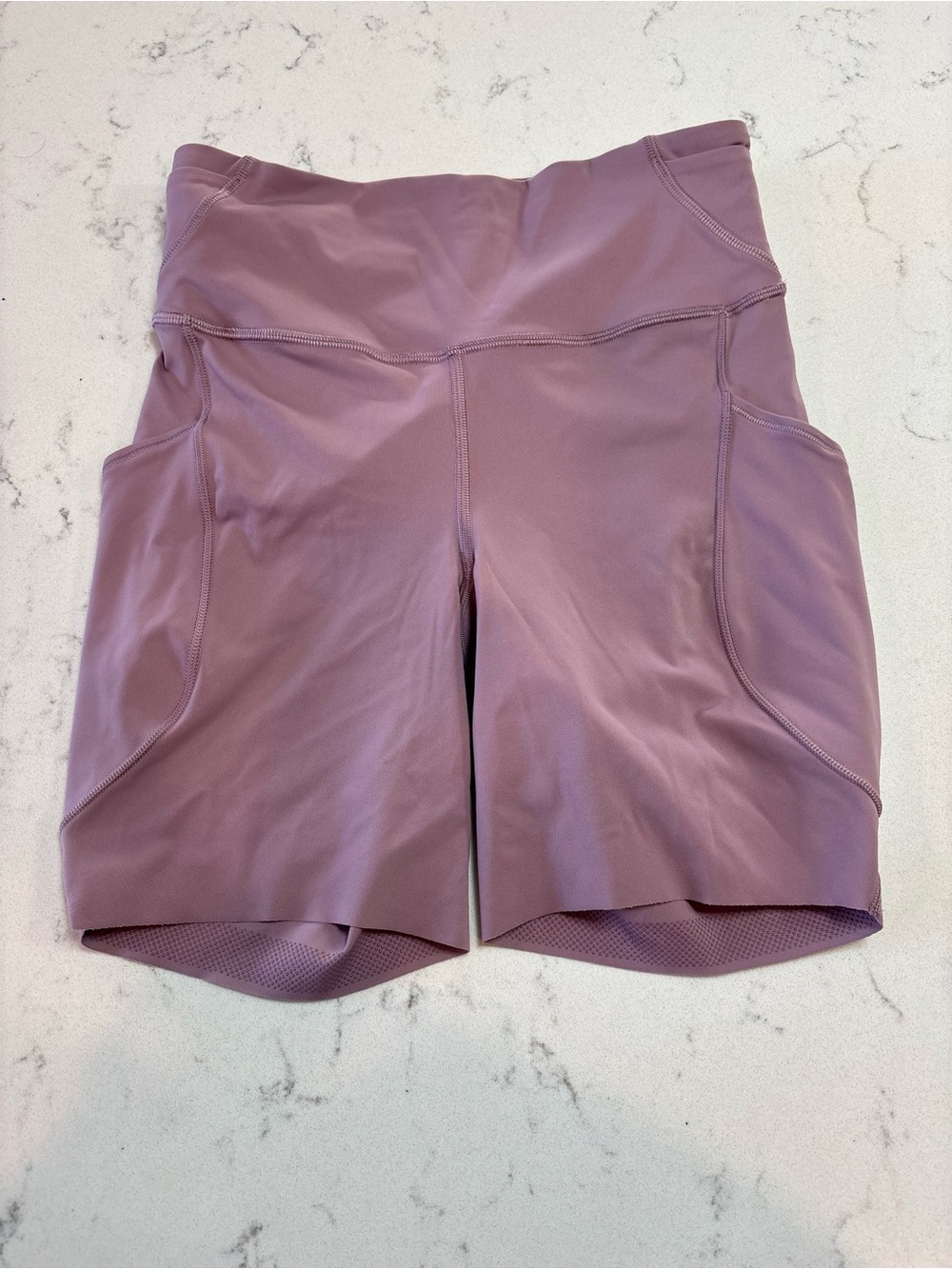 Lululemon Fast and Free Hi-rise Shorts in Dusty Mauve